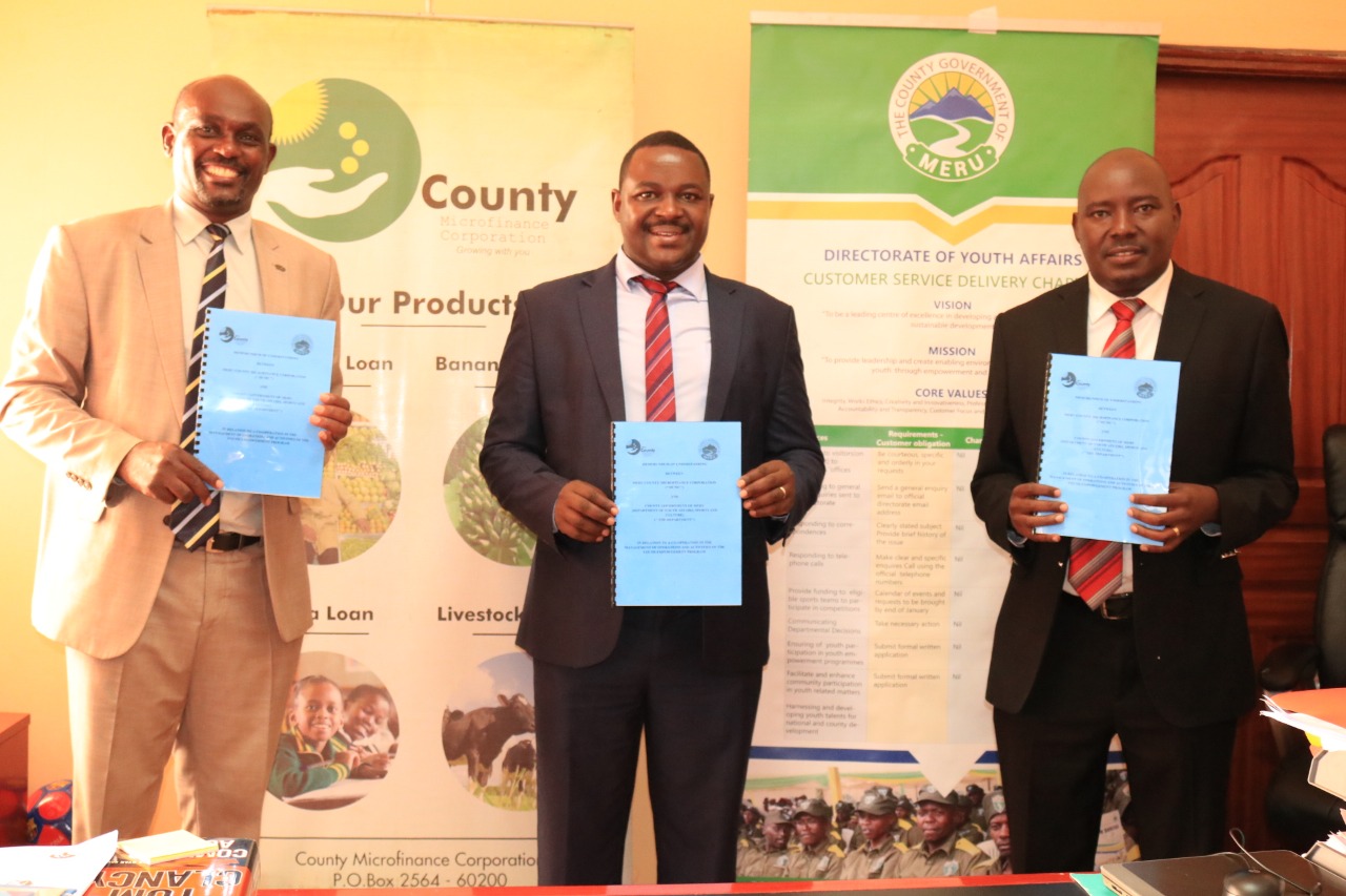 Youth Affairs, Microfinance MoU to Stimulate Youth Development.